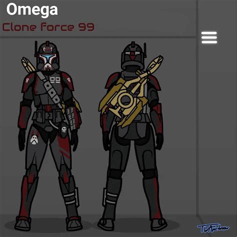 basic omega clone|the bad batch omega references.